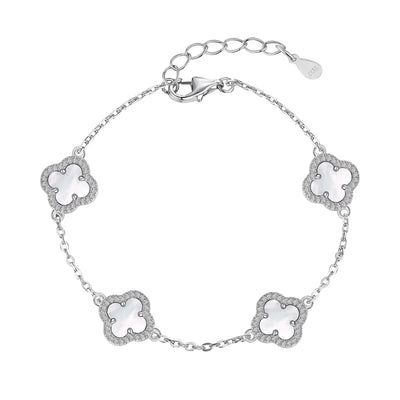 Bratara din argint Clover