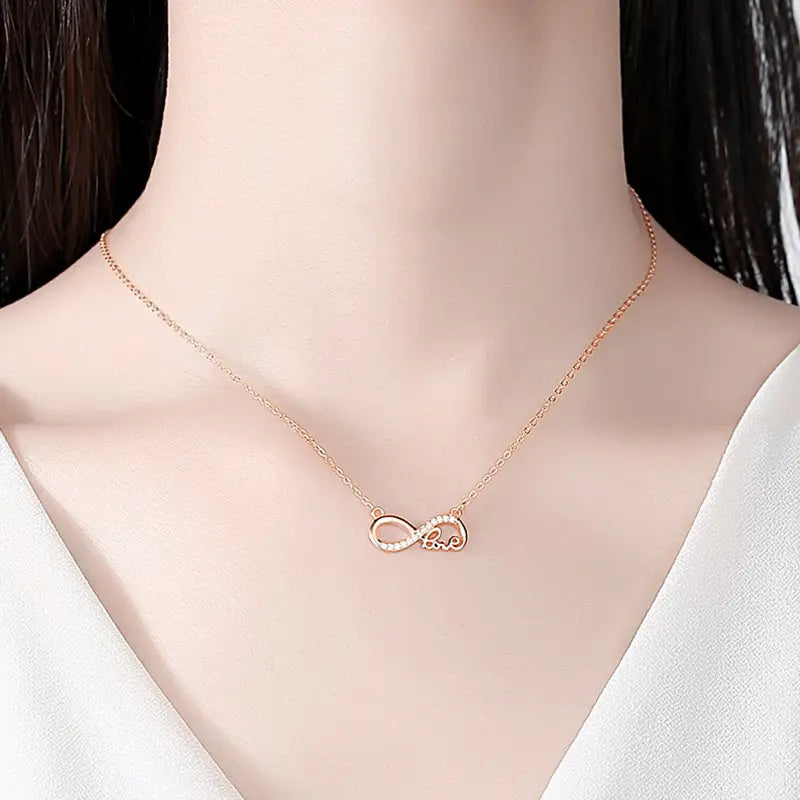 Lănțișor din argint Infinity of Love