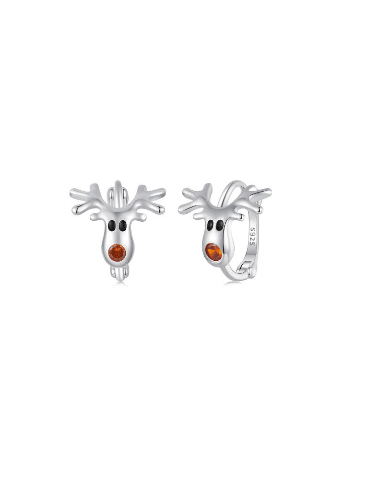 Cercei din argint Rudolph