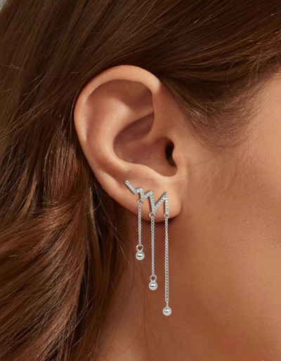 Cercei din argint Trixie