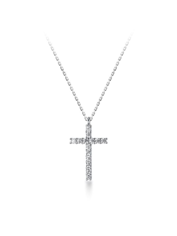 Lănțișor din argint cruciulita Simple Cross