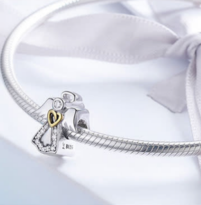 Charm din argint Romantic Angel - Vagance Jewelry