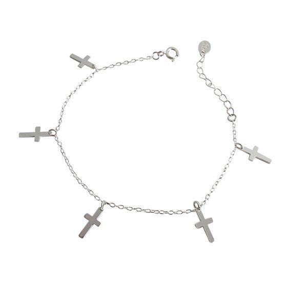 Brățară din argint Crosses - Vagance Jewelry