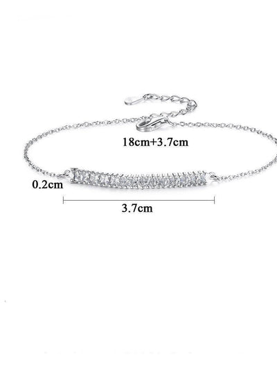 Brățară din argint Sidecar - Vagance Jewelry