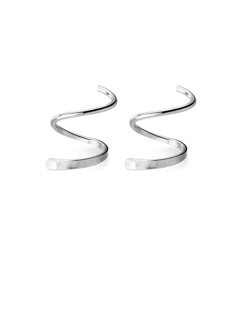 Cercei din argint Bugle - Vagance Jewelry