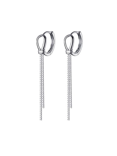 Cercei din argint Crystal - Vagance Jewelry