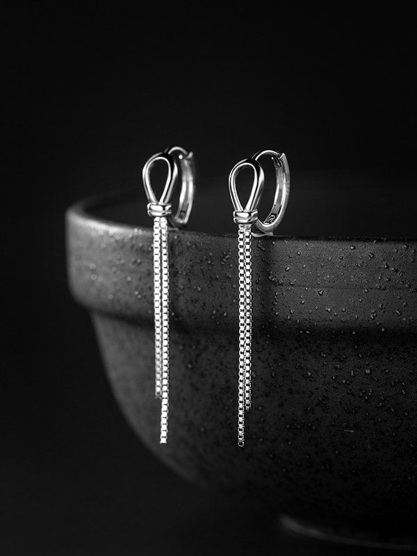 Cercei din argint Crystal - Vagance Jewelry