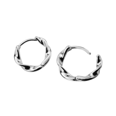 Cercei din argint Discrete - Vagance Jewelry