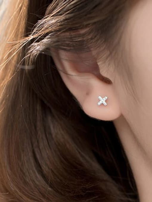Cercei din argint Hugs and Kisses - Vagance Jewelry