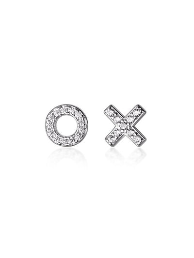 Cercei din argint Hugs and Kisses - Vagance Jewelry