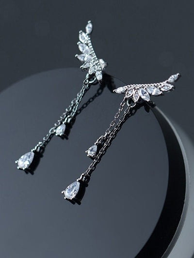 Cercei din argint Little Wings - Vagance Jewelry