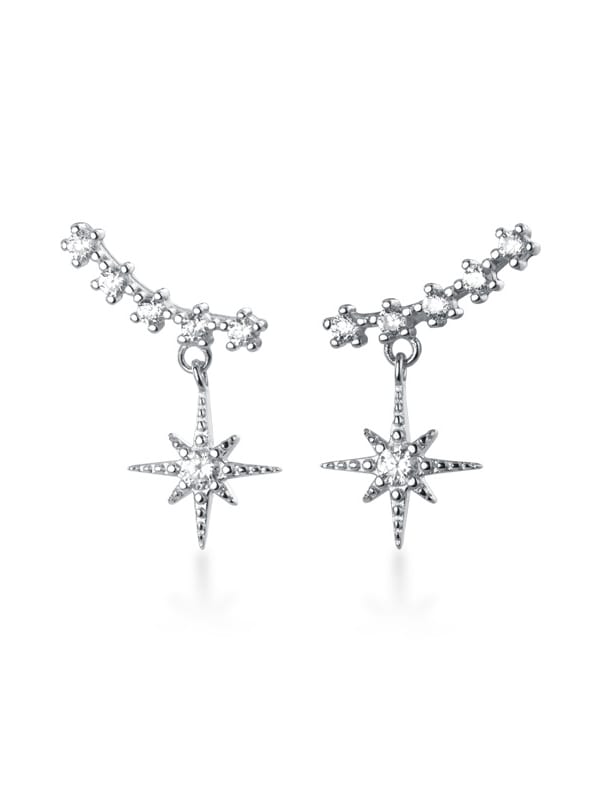 Cercei din argint Stellar - Vagance Jewelry