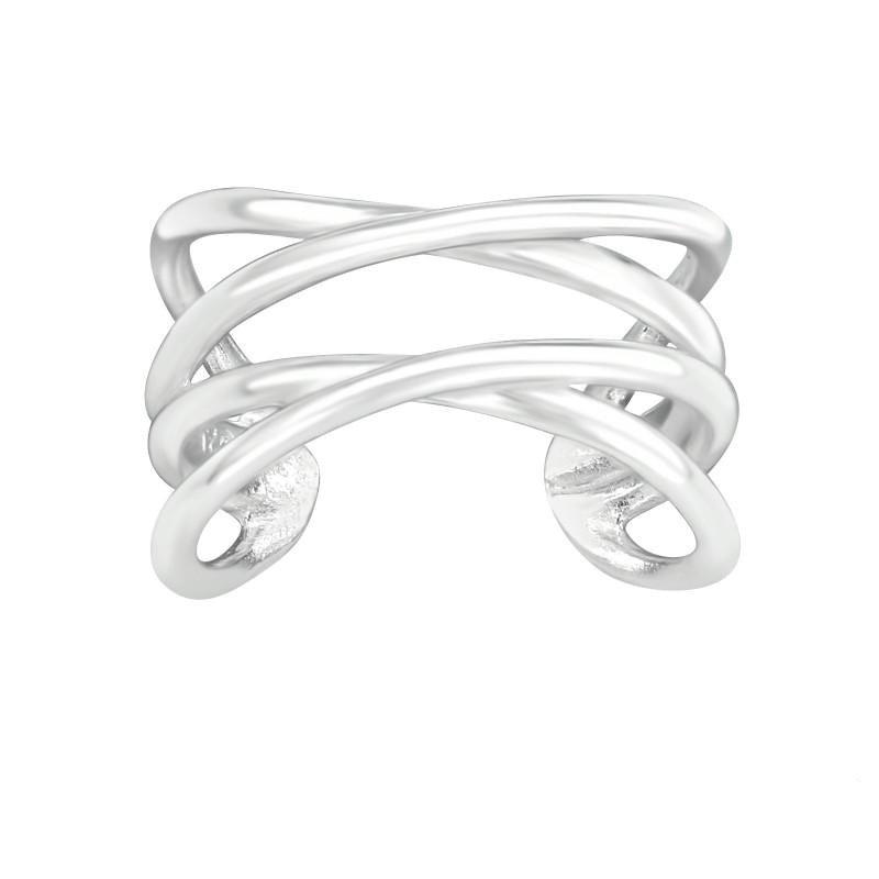 Cercel clip-on din argint Elliana - Vagance Jewelry