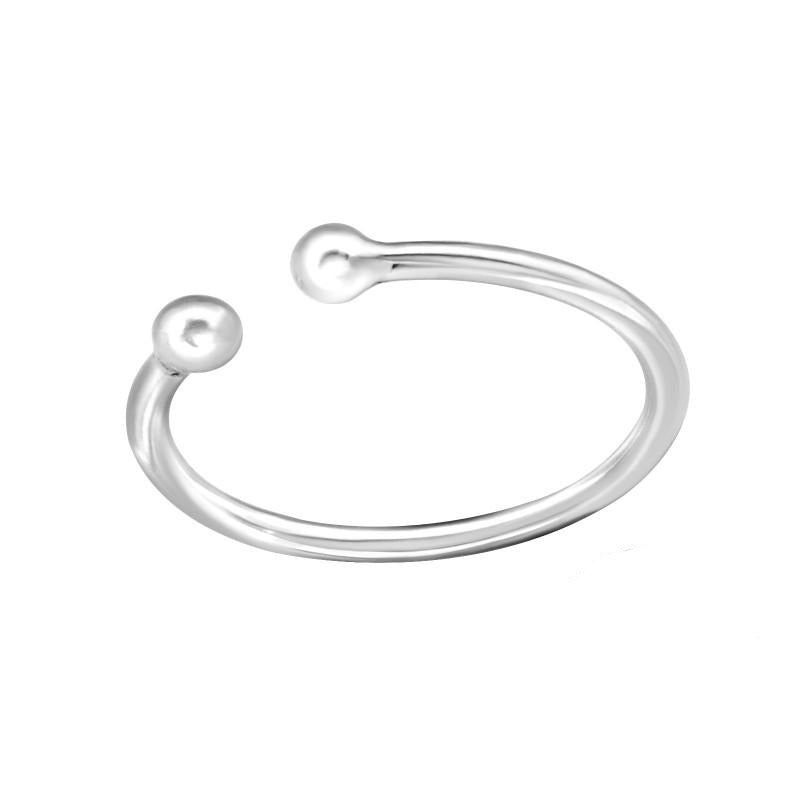 Cercel clip-on din argint Kayle - Vagance Jewelry