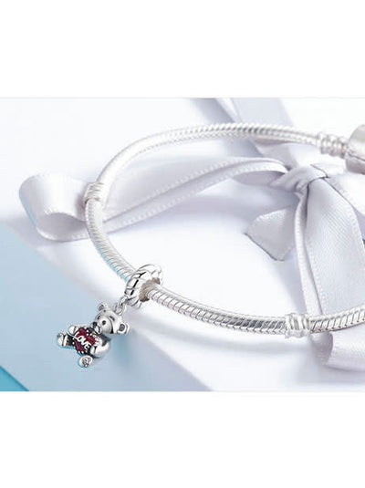 Charm din argint Cute Bear - Vagance Jewelry