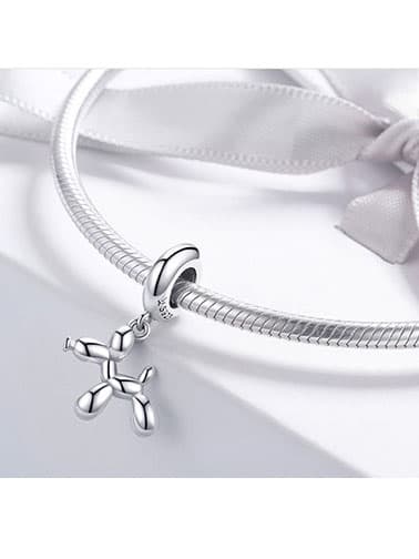 Charm din argint Dog Balloon - Vagance Jewelry