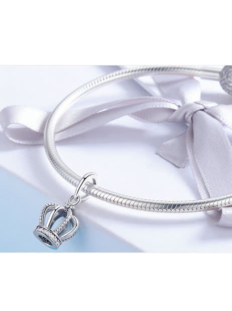 Charm din argint Elegant Crown - Vagance Jewelry