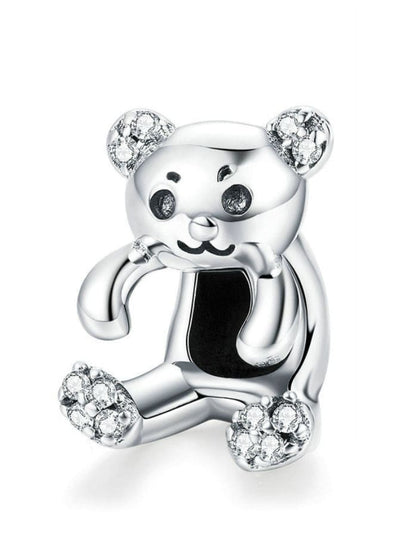 Charm din argint Kind Bear - Vagance Jewelry