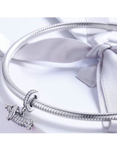 Charm din argint Lovely Dog - Vagance Jewelry