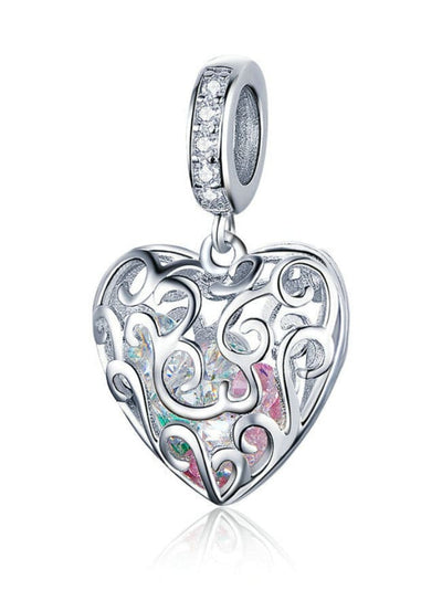 Charm din argint Lovely Heart - Vagance Jewelry