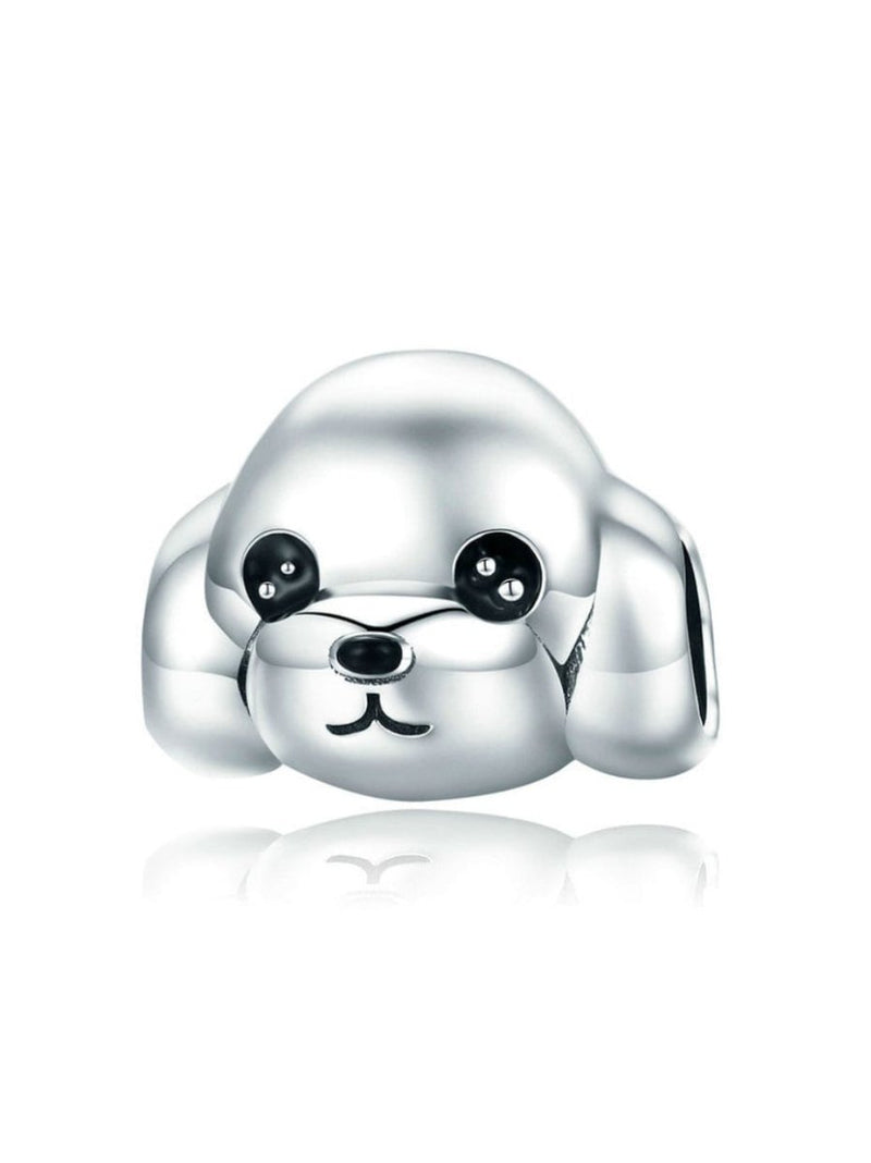 Charm din argint Puppy - Vagance Jewelry