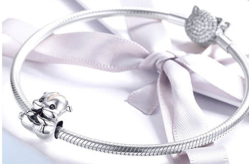 Charm din argint Squirrel - Vagance Jewelry