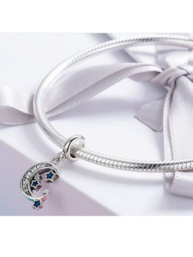 Charm din argint StarMoon - Vagance Jewelry
