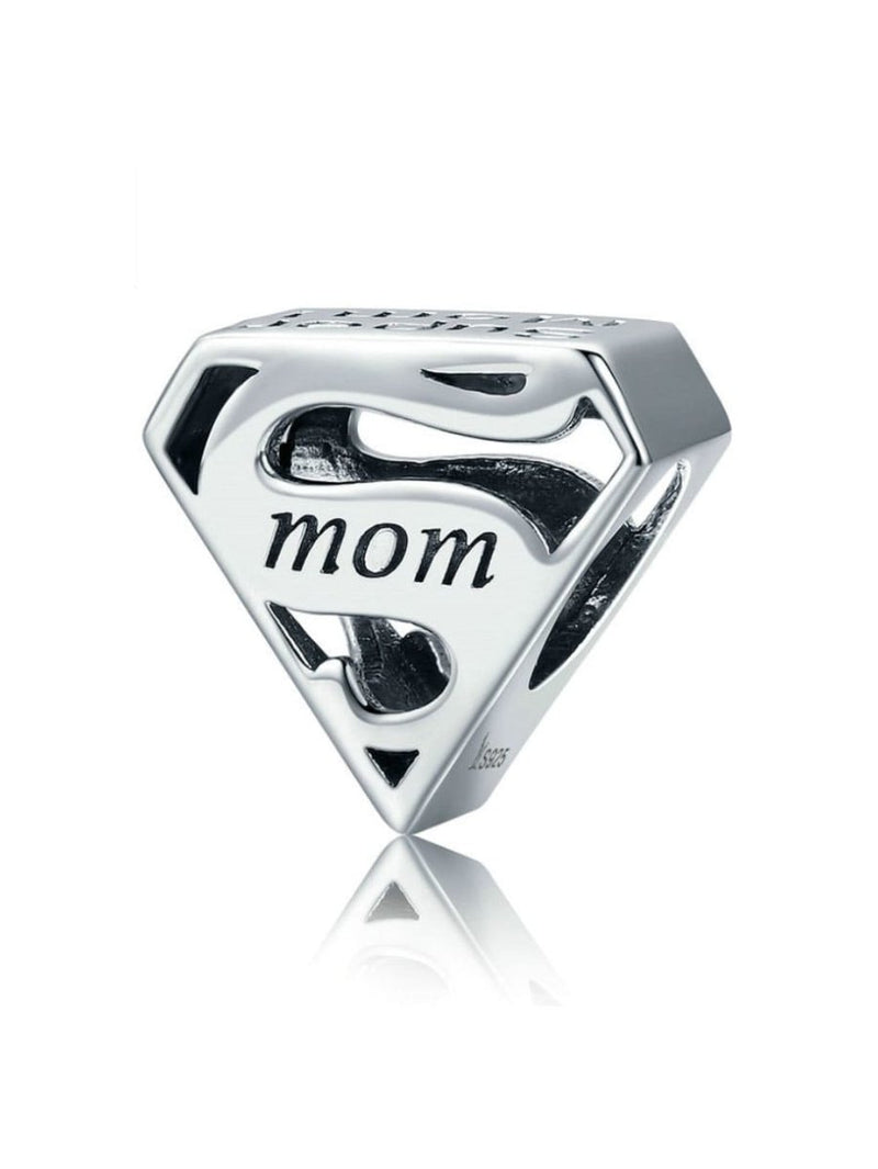 Charm din argint Supermom - Vagance Jewelry