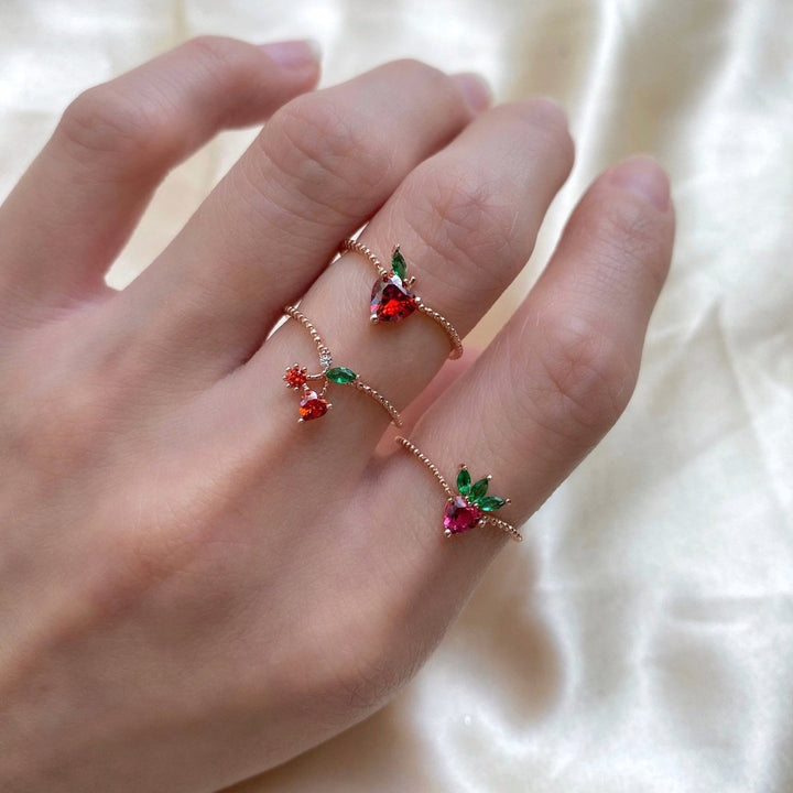 Inel fix Strawberry - Vagance România