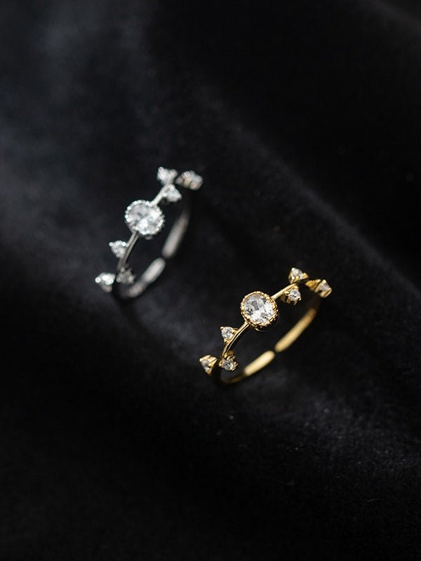 Inel reglabil argint Fabulous - Vagance Jewelry