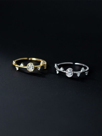 Inel reglabil argint Fabulous - Vagance Jewelry