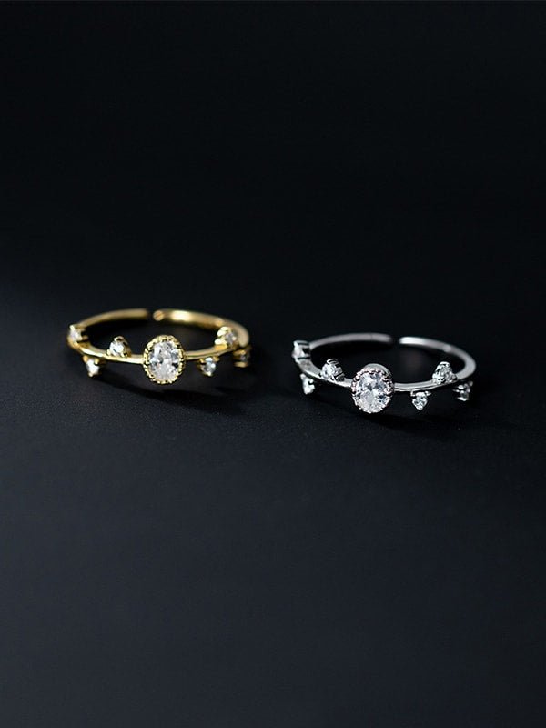 Inel reglabil argint Fabulous - Vagance Jewelry