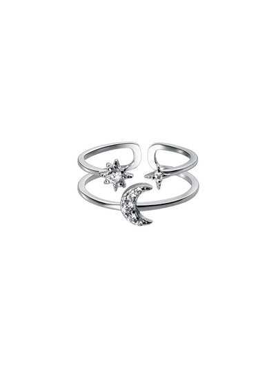 Inel reglabil din argint A Night to Remember - Vagance Jewelry