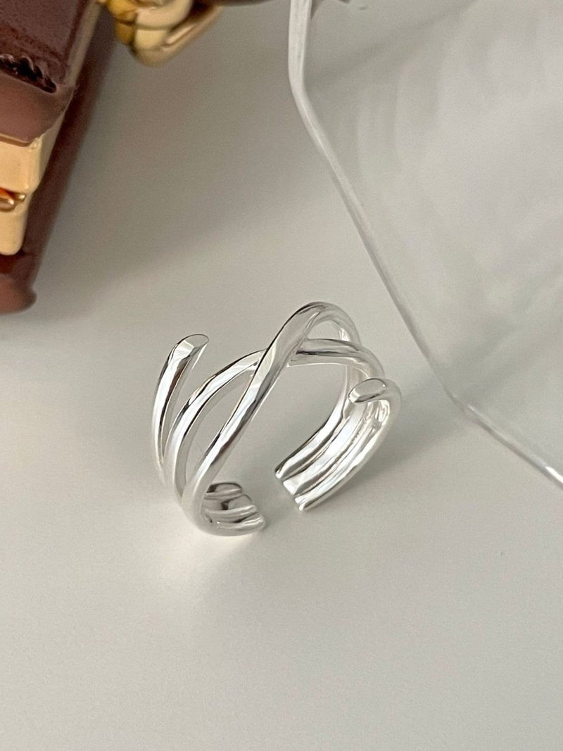 Inel reglabil din argint Amari - Vagance Jewelry