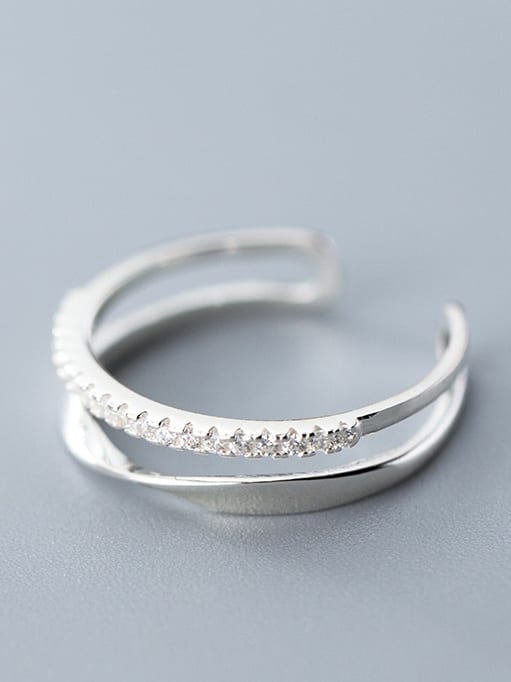 Inel reglabil din argint Classy - Vagance Jewelry