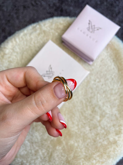 Inel reglabil din argint Demi - Vagance Jewelry
