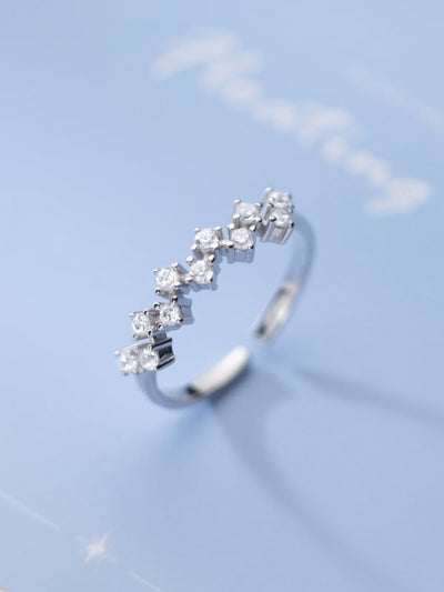 Inel reglabil din argint Gracious - Vagance Jewelry
