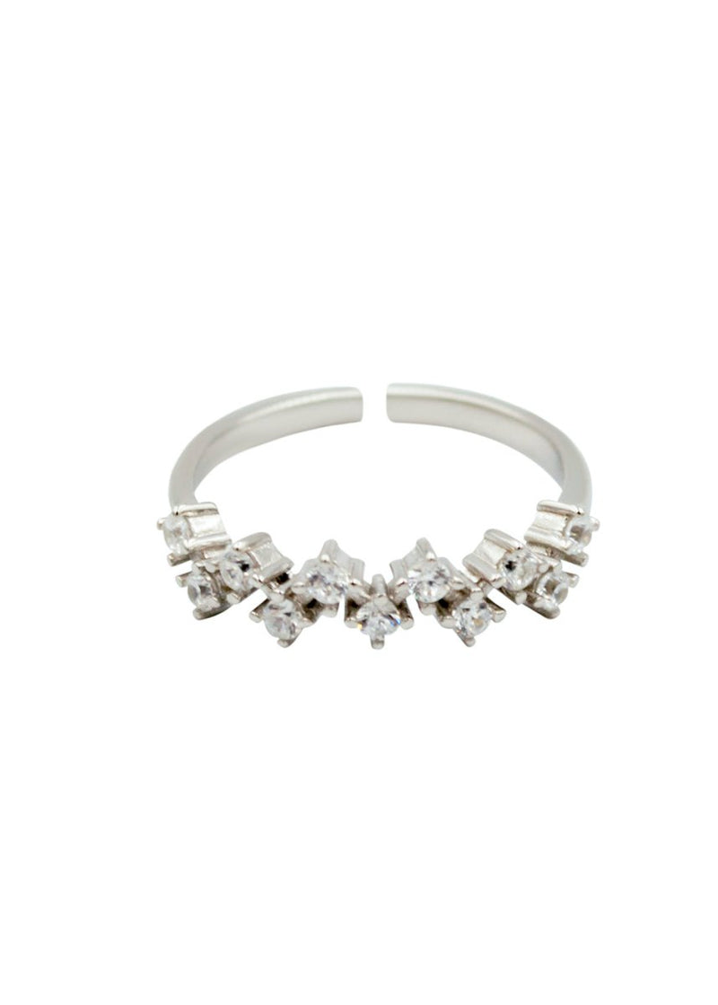 Inel reglabil din argint Gracious - Vagance Jewelry