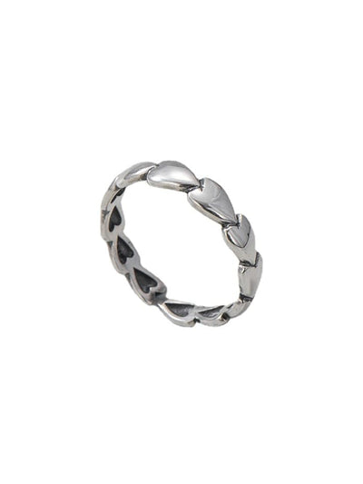Inel reglabil din argint Peace - Vagance Jewelry