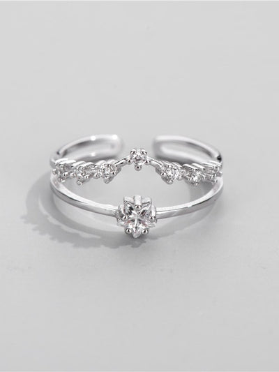 Inel reglabil din argint Singer - Vagance Jewelry