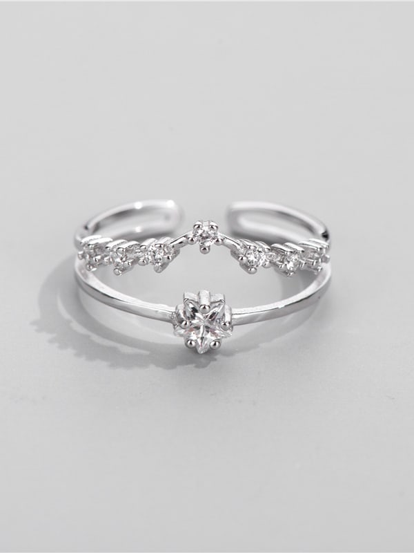 Inel reglabil din argint Singer - Vagance Jewelry