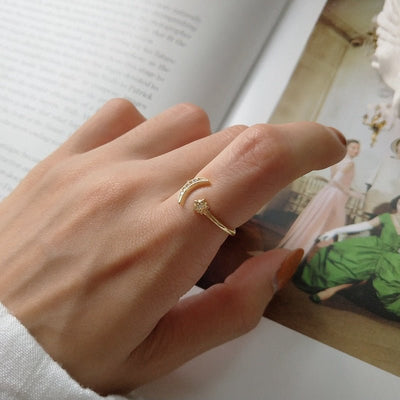Inel reglabil din argint Sofia - Vagance Jewelry