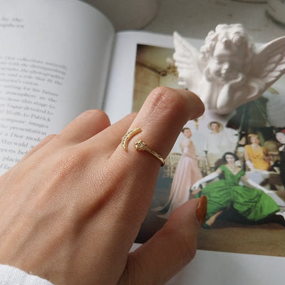 Inel reglabil din argint Sofia - Vagance Jewelry