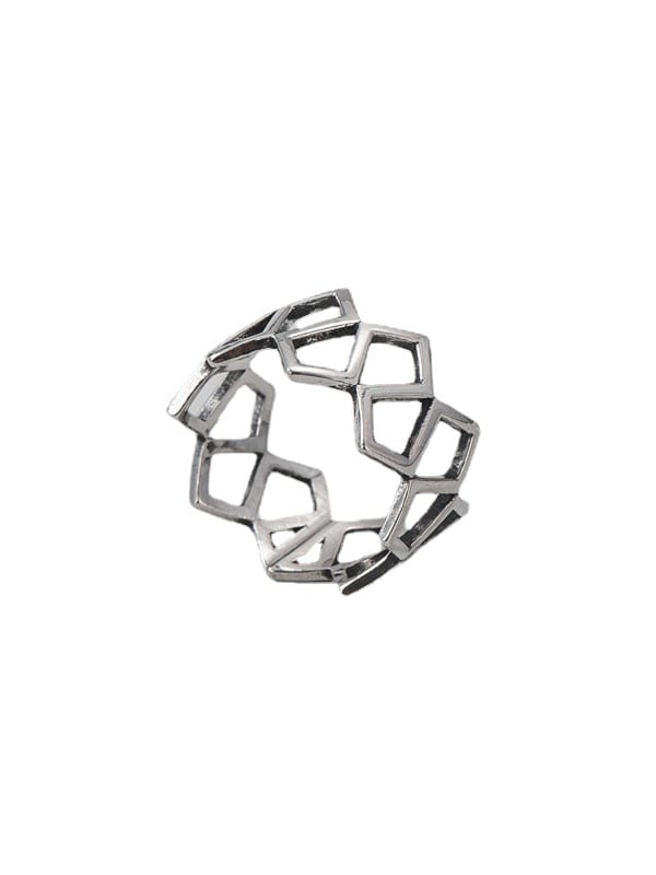 Inel reglabil din argint Tree - Vagance Jewelry