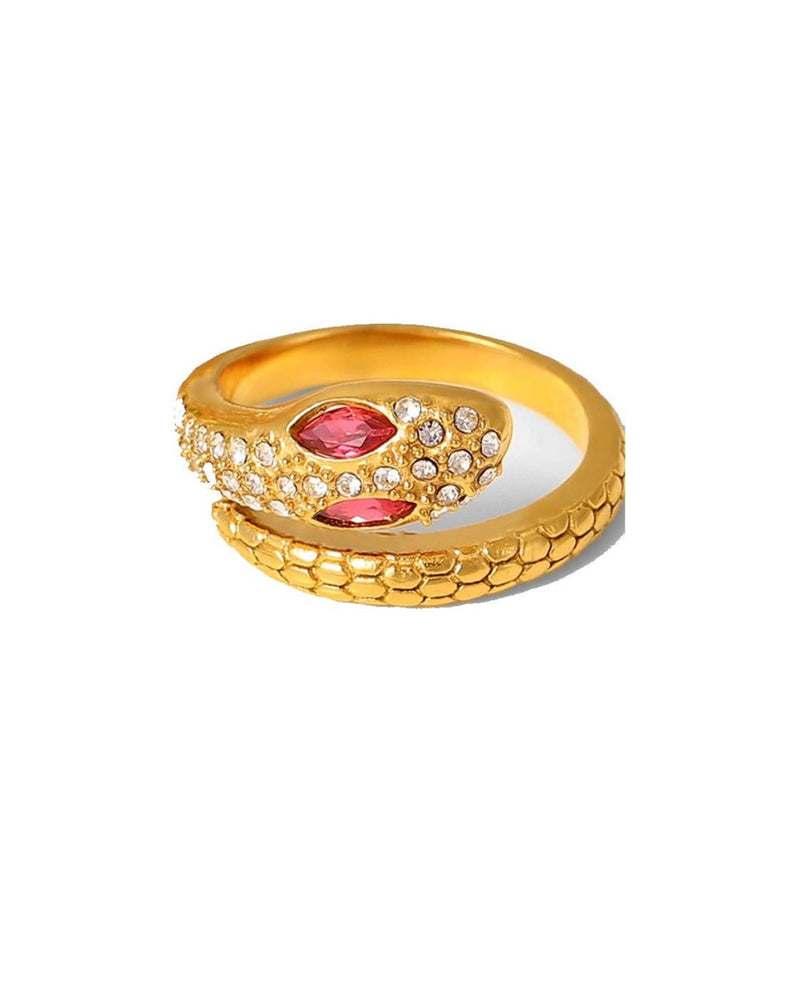Inel reglabil Lucky Snake - Vagance Jewelry
