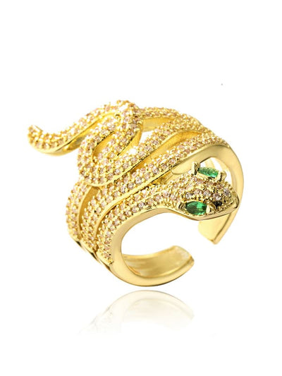 Inel reglabil Royal Snake - Vagance Jewelry