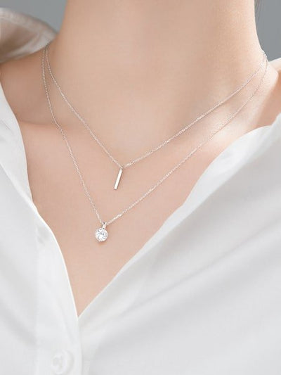 Lănțișor din argint Rosa - Vagance Jewelry