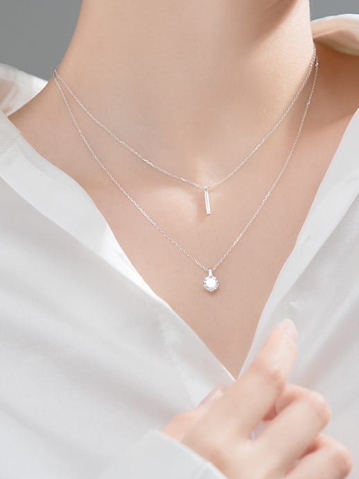 Lănțișor din argint Rosa - Vagance Jewelry