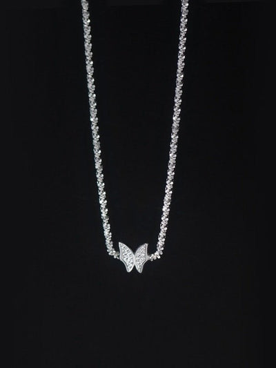 Lănțișor din argint Silver Butterfly - Vagance România
