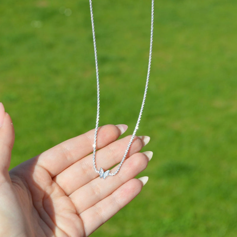 Lănțișor din argint Silver Butterfly - Vagance România